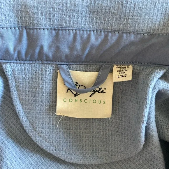 Cozy blue shacket - Picture 2 of 3